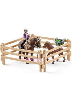 Horse Club Jeździec z kucykami islandzkimi