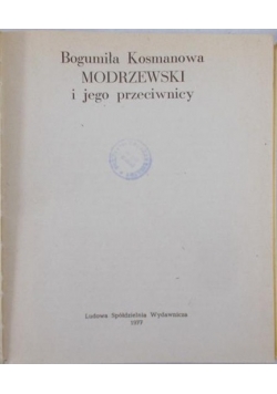 Modrzewski i jego przeciwnicy
