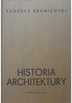 Historia architektury w zarysie