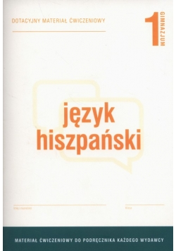 Język hiszpański 1 Dotacyjny materiał ćwiczeniowy