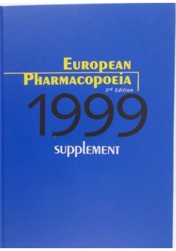 European Pharmacopoeia 3 supplement