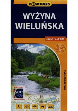Wyżyna Wieluńska mapa turystyczna