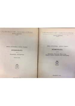 Hydrografia, cz.I-III