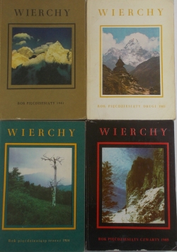 Wierchy, zestaw 4 książek