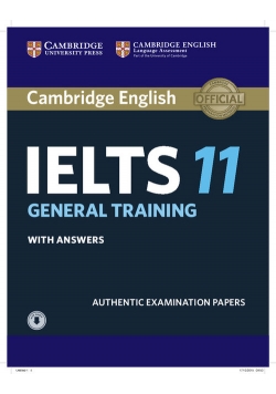 Cambridge IELTS 11 General Training Student's Book with answers with Audio
