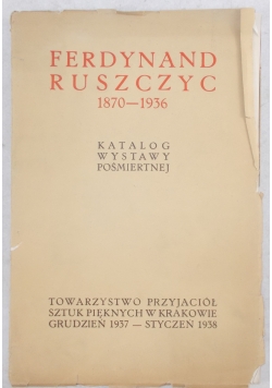 Ferdynand Ruszczyc,1937r.