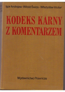 Kodeks karny z komentarzem