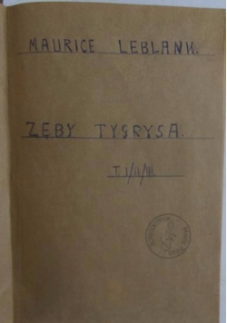 Zęby Tygrysa,  1948 r.