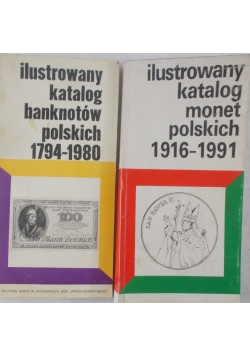 Ilustrowany katalog banknotów polskich, 2 książki