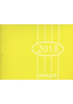 Kalendarz 2018 Jaga mix kolorów