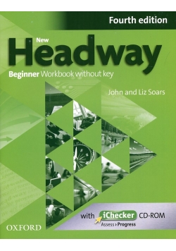 New Headway Beginner Workbook without key + iChecker CD-ROM
