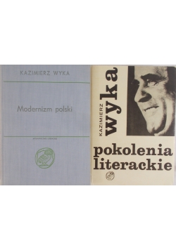 Modernizm polski/pokolenia literackie - 2 książki
