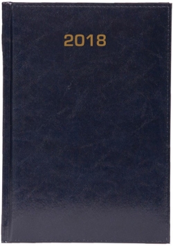 Kalendarz 2018 A5 dzienny Baladek granat