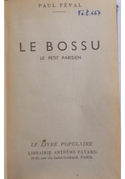 Le bossu,1948r.