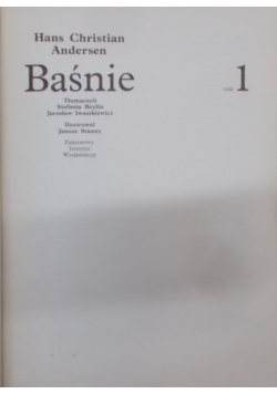 Baśnie, Tom I