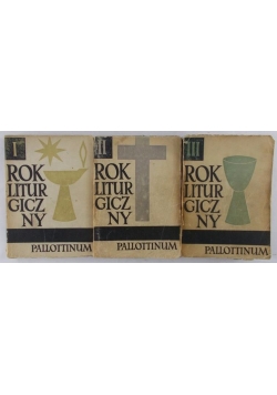 Rok liturgiczny, Tom I-III