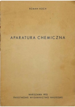 Aparatura chemiczna