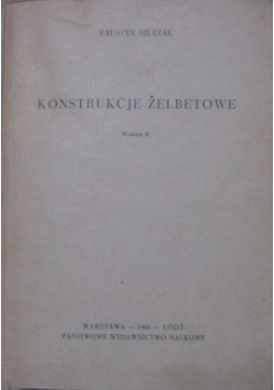 Konstrukcje żelbetowe