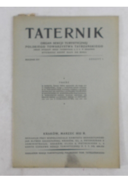 Taternik rocznik XXI, 1937 r.
