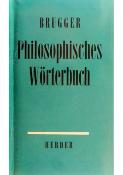 Philosophisdhes Worterbuch