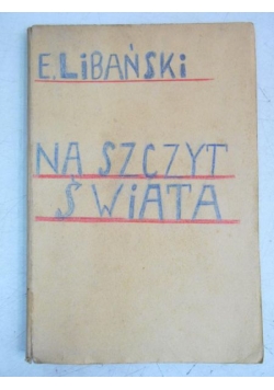 Na szczyt świata, 1936 r.