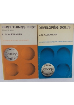 First Things First/Developing Skills