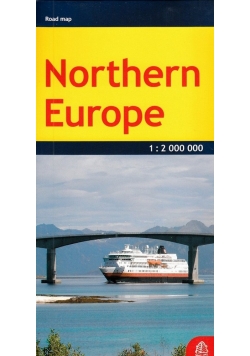 Europa północna mapa samochodowa 1:2 000 000
