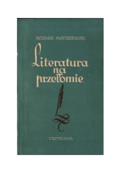 Literatura na przełomie