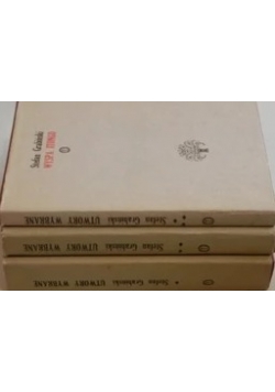 Utwory wybrane tom I,II,III