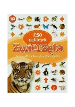 Zwierzęta 250 naklejek