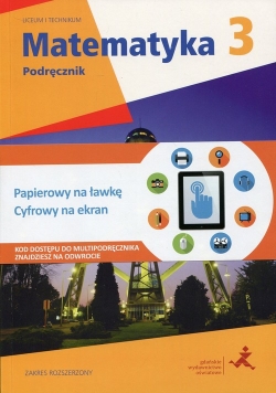 Matematyka 3 Podręcznik + multipodręcznik Zakres rozszerzony