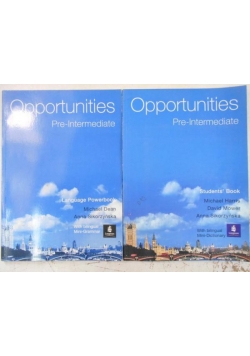 Opportunities Pre-Intermediate, 2 książki