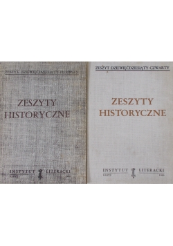 Zeszyty historyczne - zestaw 2 książek
