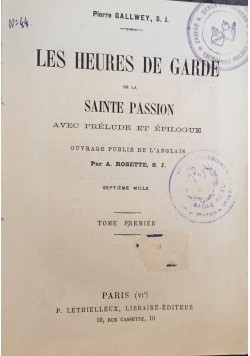 Les Heures De Grande, 1904 r.