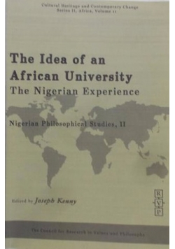 The Idea of African University