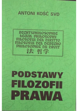 Podstawy filozofii prawa