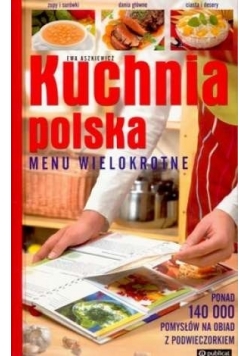 Kuchnia Polska. Menu wielokrotne