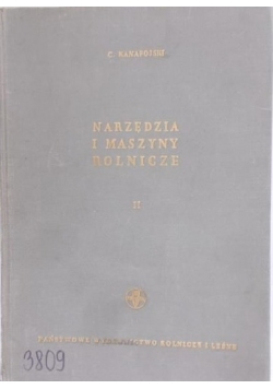 Narzędzia i maszyny rolnicze