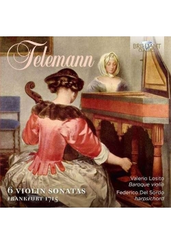Telemann 6 Violin Sonatas Frankfurt 1715