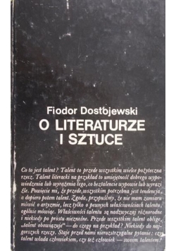 O literaturze i sztuce