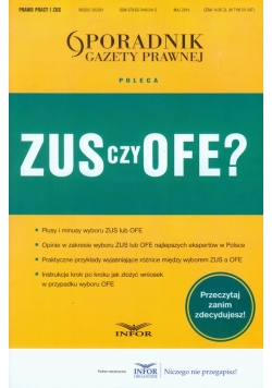 ZUS czy OFE Poradnik Gazety Prawnej