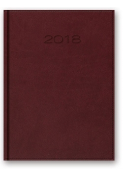 Kalendarz 2018 51T bordowy
