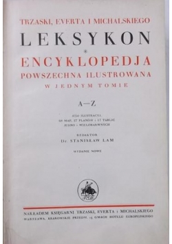 Trzaski. Everta i Michalskiego Leksykon. Encyklopedia powszechna ilustrowana, 1935 r.
