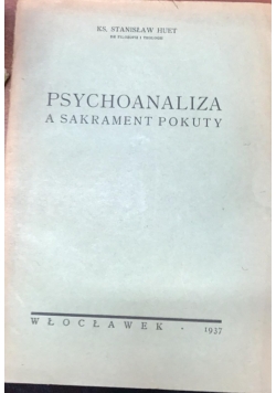 Psychoanaliza a Sakrament Pokuty