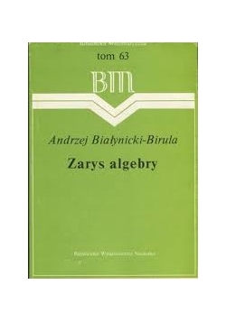 Zarys algebry