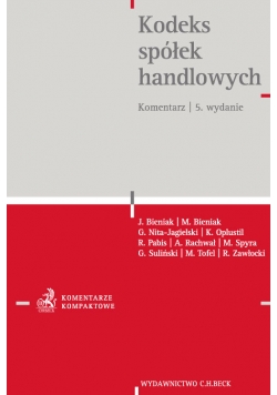 Kodeks spółek handlowych Komentarz
