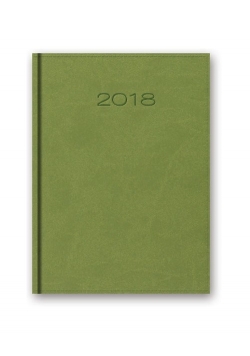 Kalendarz 2018 21D A5 jasnozielony