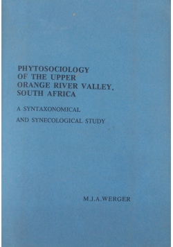Phytosociology of theupper orange river Valley, south Africa