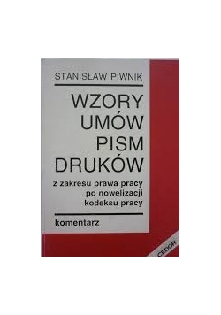 Wzory umów pism druków