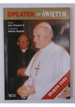 Opłatek ze świętymi